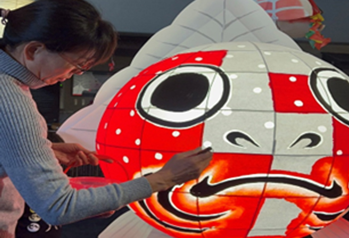 【浅虫温泉】ねぶた師立田龍宝先生監修ねぶた制作体験